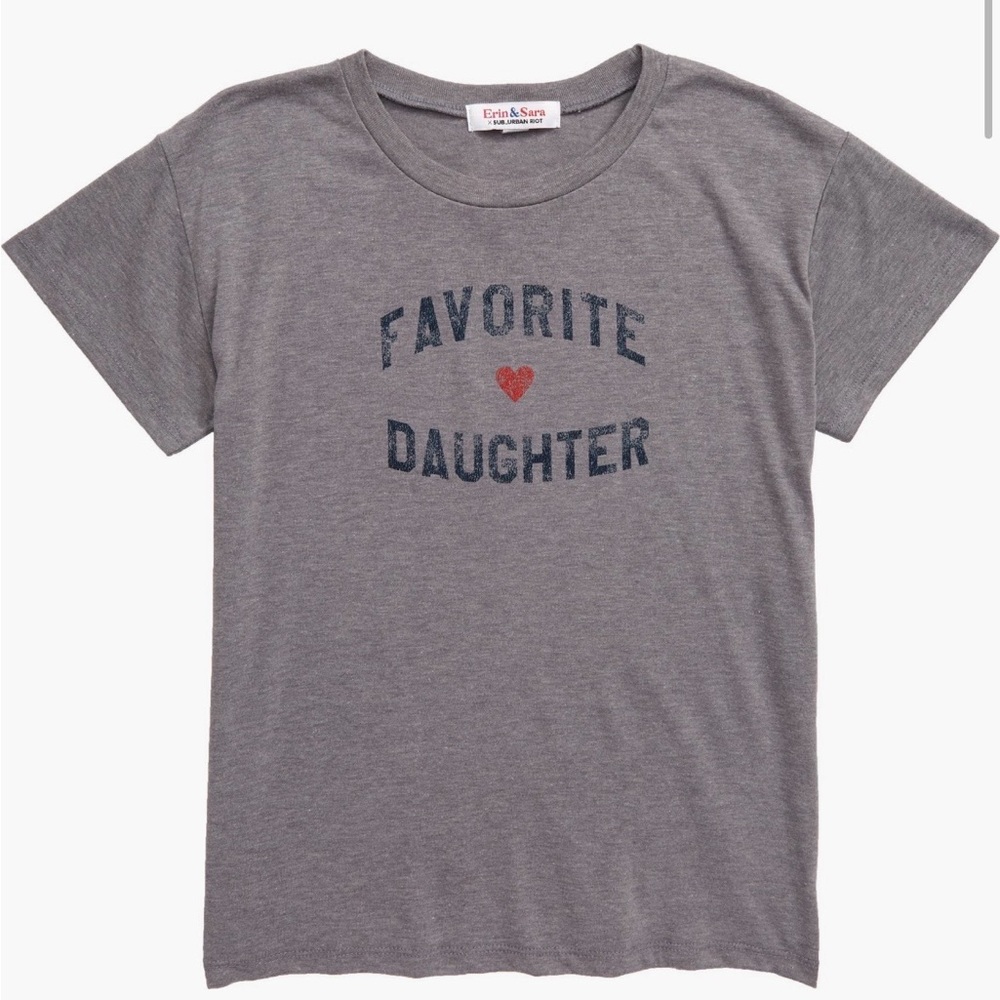 Sub_Urban Riot Graphic Tee - “Favorite Daughter” Kids Size XL (14-16)